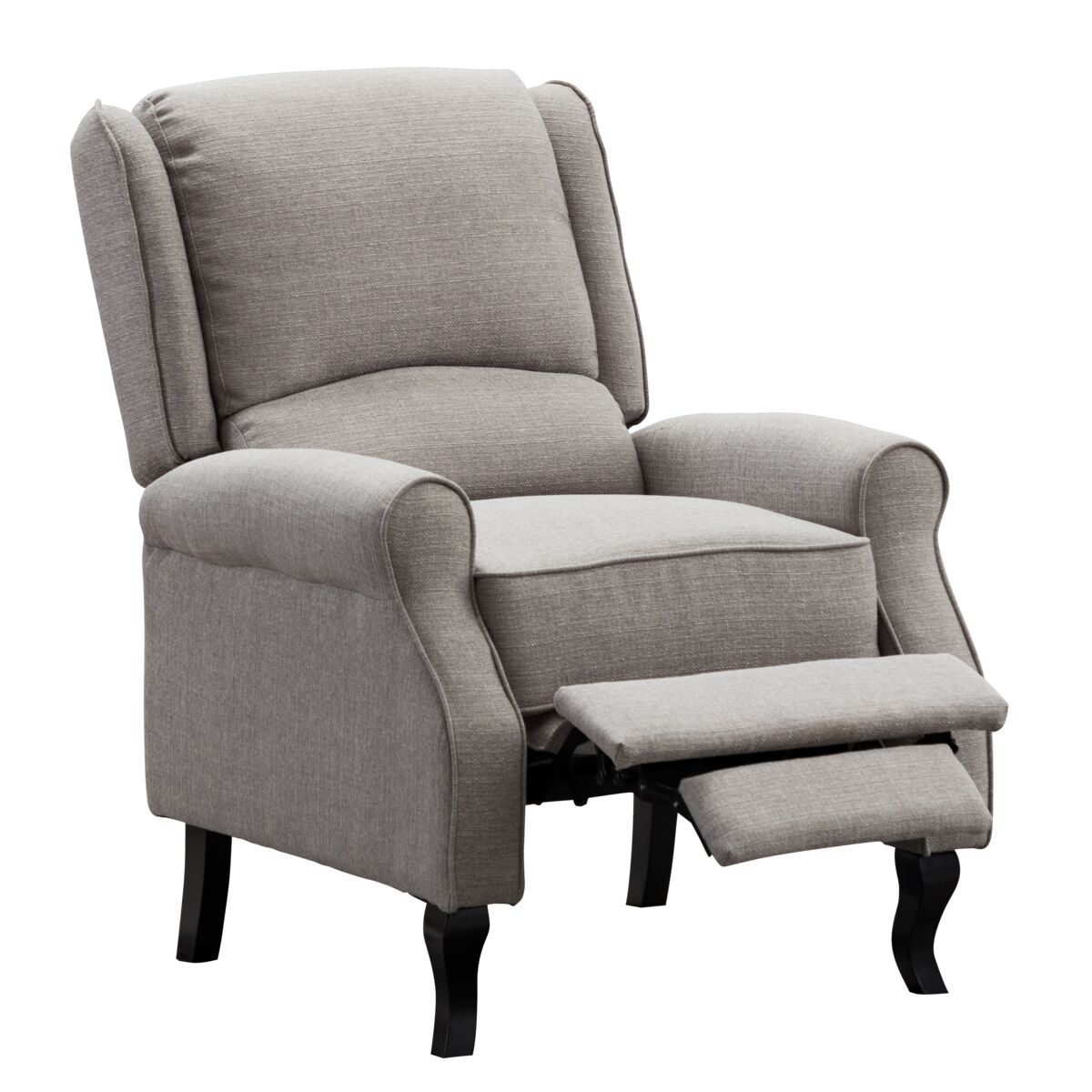 Micasa Push Back Recliner Chair Grey
